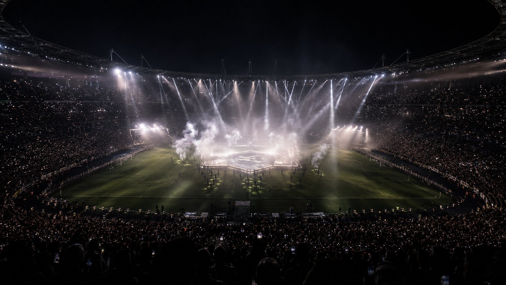ELF Halftime Show: mobile stage concept in the stadium, European League of Football Klagenfurt
