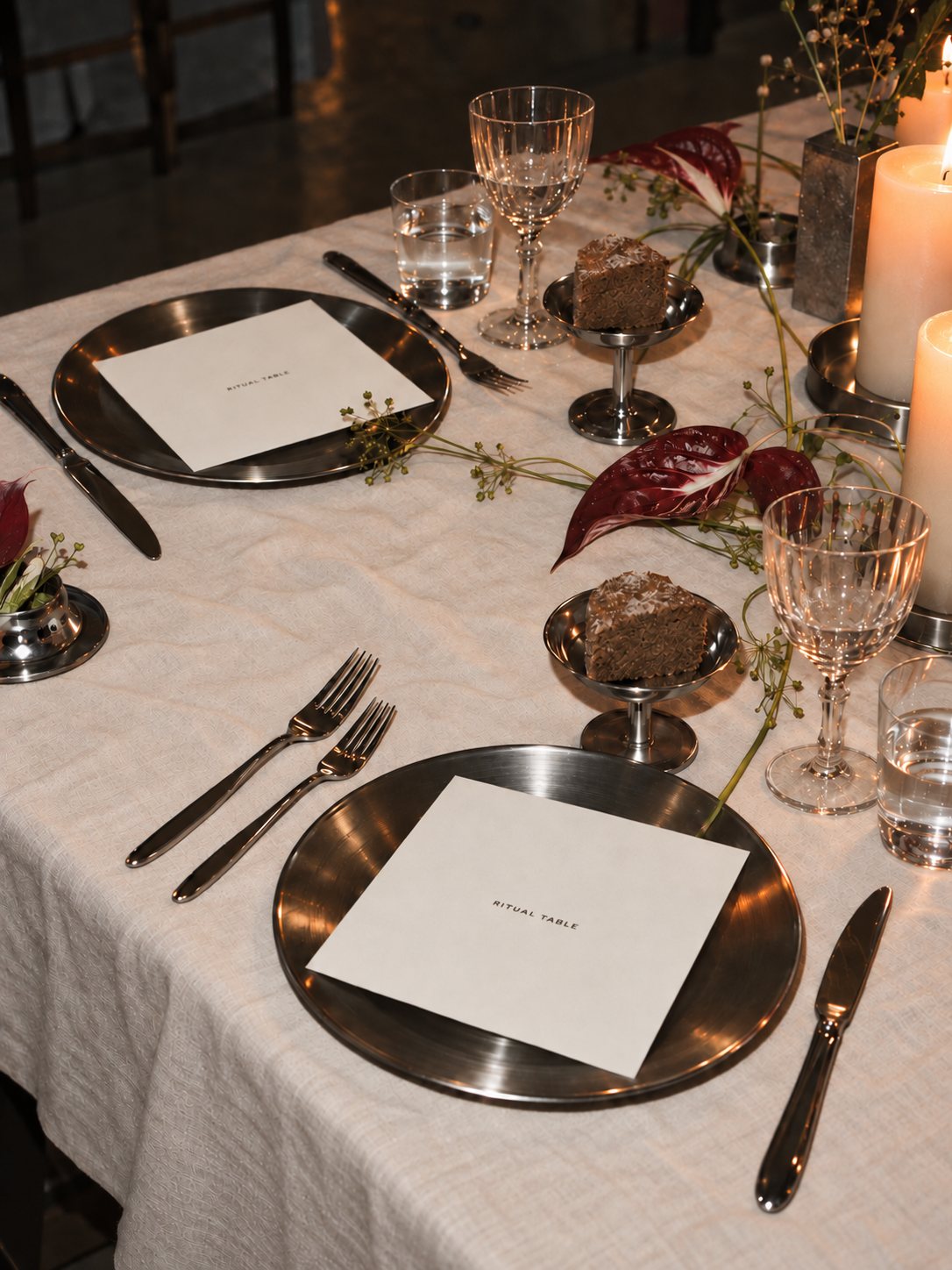 Ritual Table: Tischgedeck