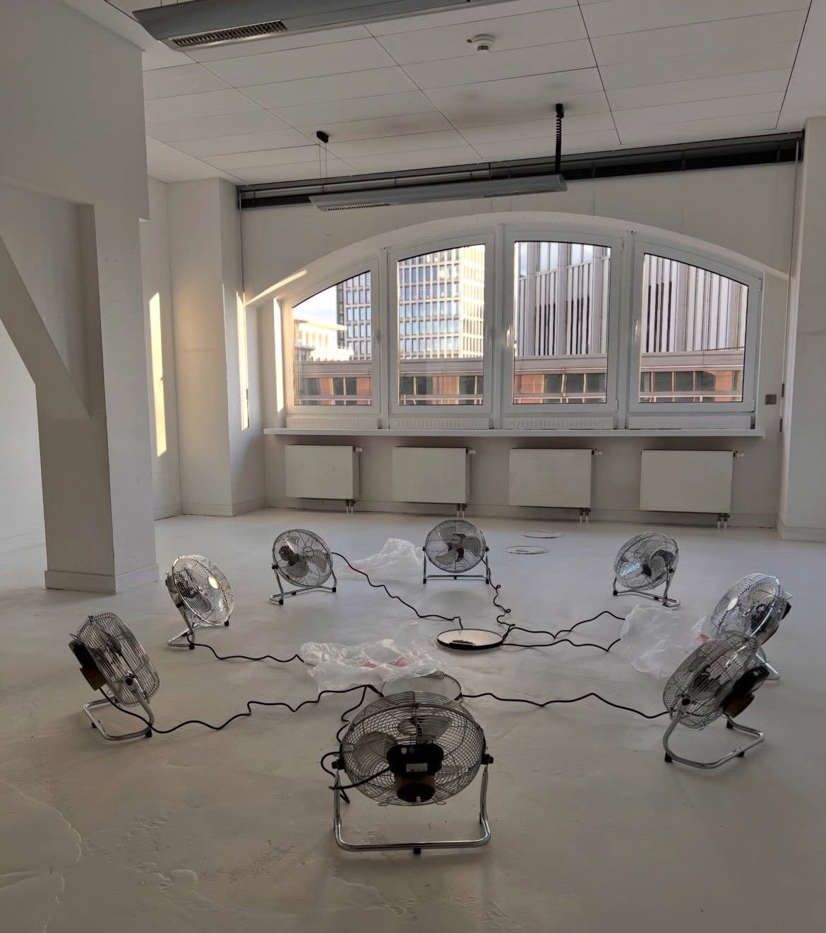 uvdl: Raumansicht der Installation